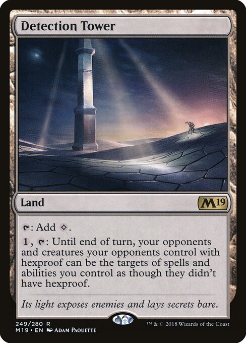 Detection Tower card art