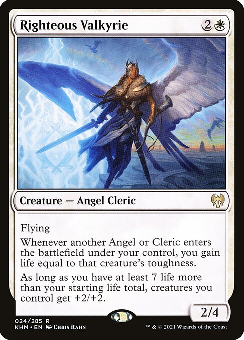 Righteous Valkyrie card art