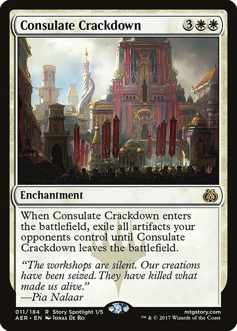 Consulate Crackdown card art