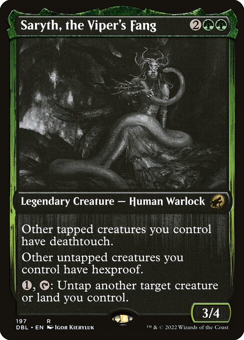 Saryth, the Viper's Fang card art