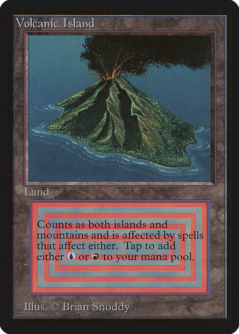 Volcanic Island (IE) card art