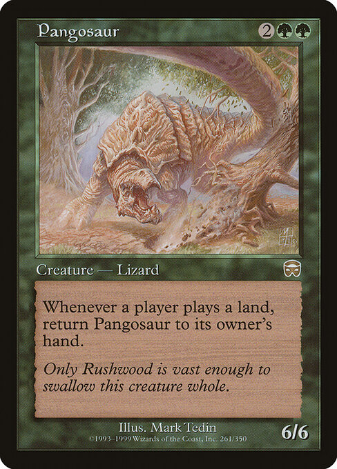 Pangosaur card art