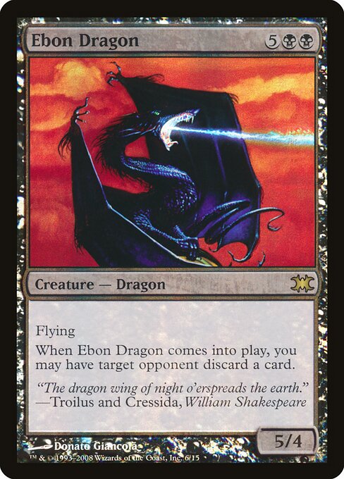 Ebon Dragon card art