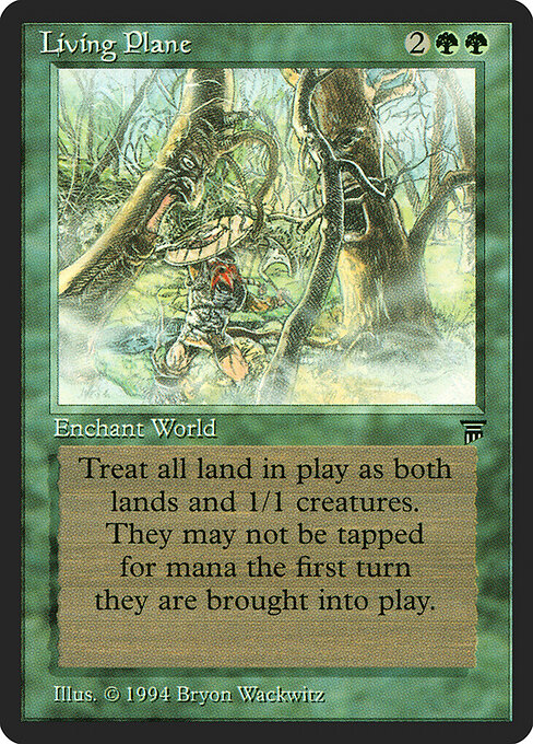 Living Plane card art