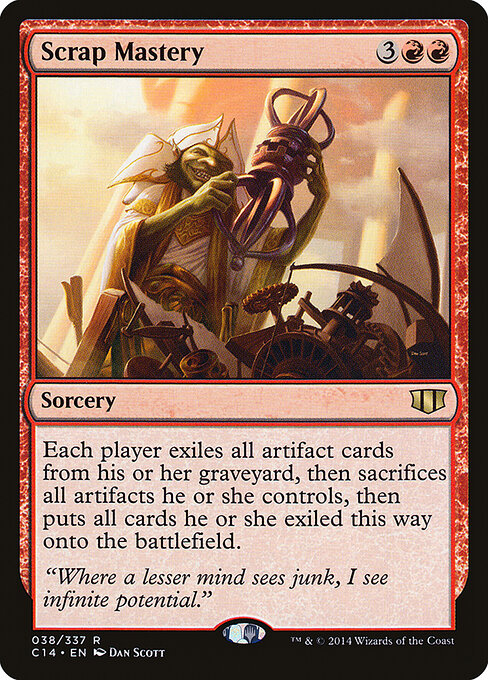 Scrap Mastery card art
