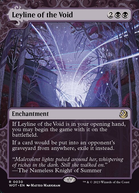 Leyline of the Void card art