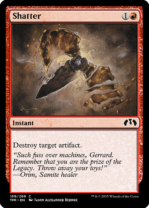 Shatter card art