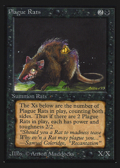 Plague Rats card art