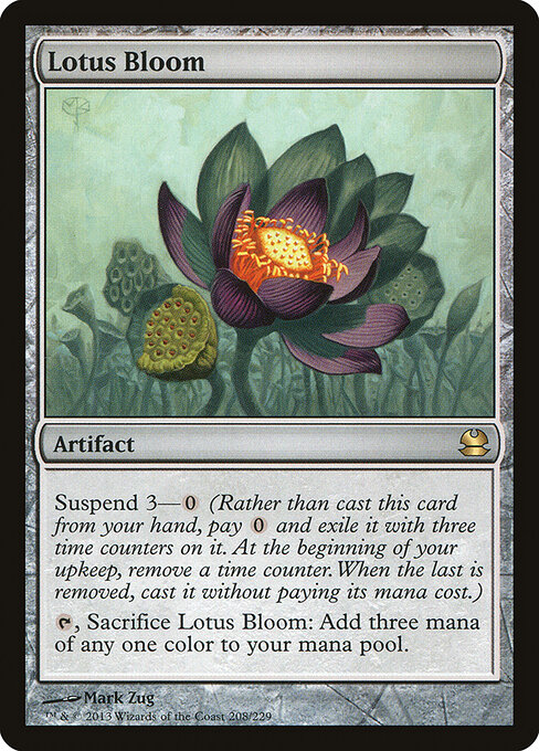 Lotus Bloom card art