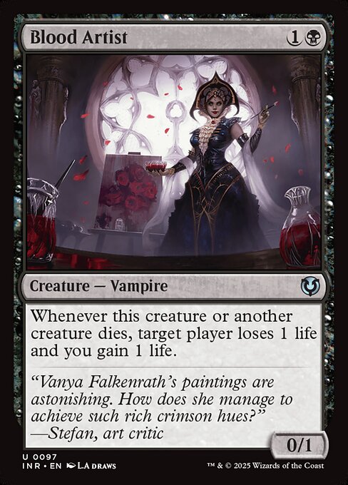 Blood Artist card art