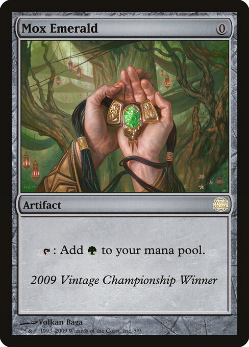 Mox Emerald (CE) card art
