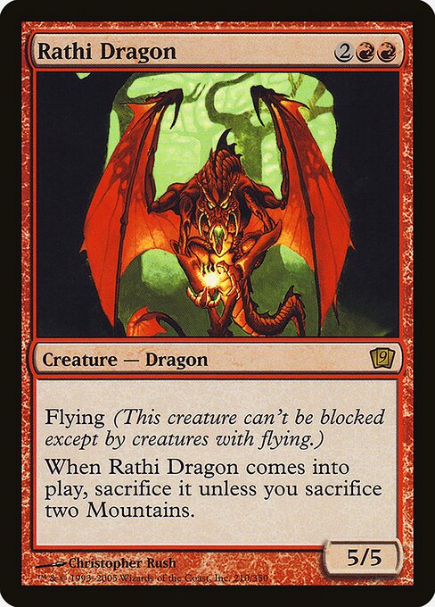Rathi Dragon card art