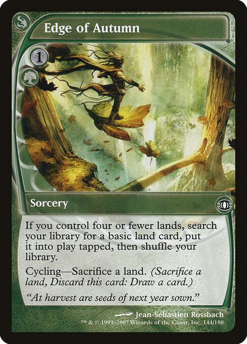 Edge of Autumn card art