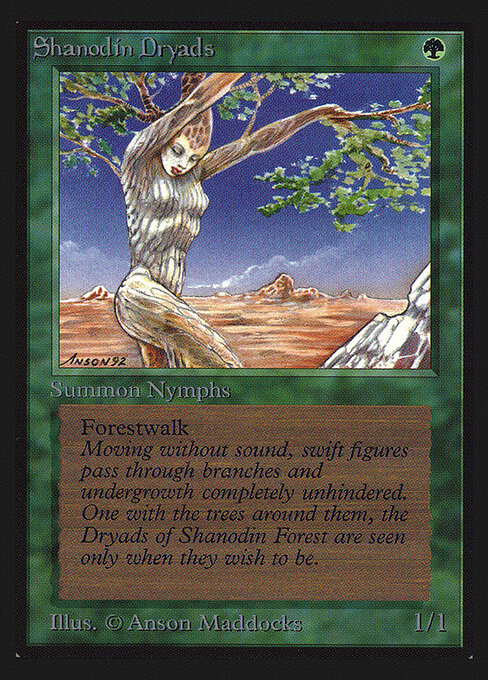 Shanodin Dryads card art