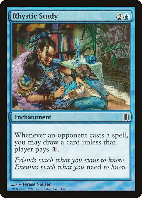 Rhystic Study card art