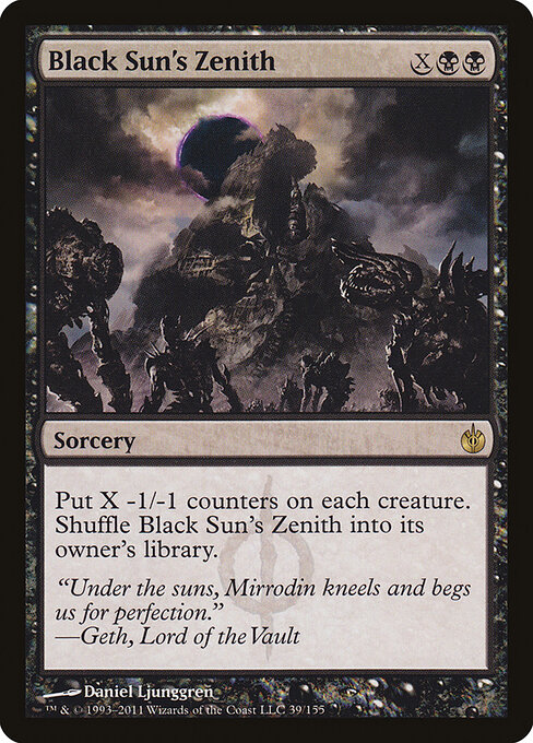 Black Sun's Zenith card art