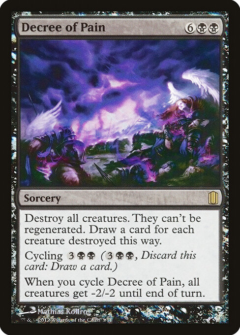 Decree of Pain card art