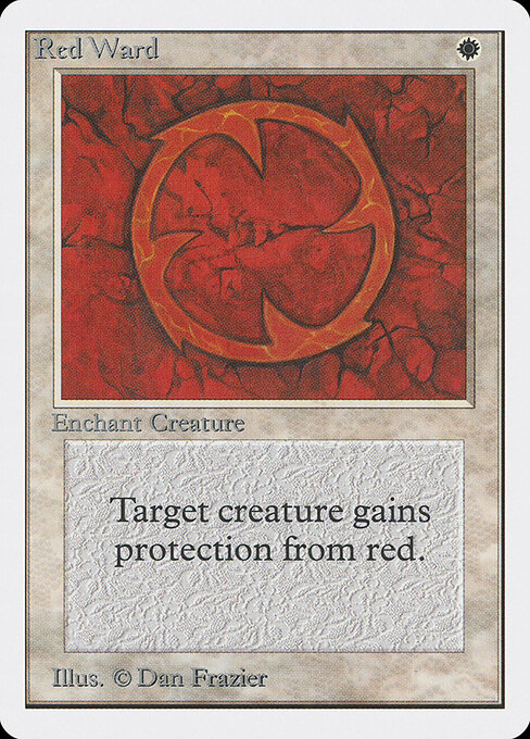 Red Ward card art