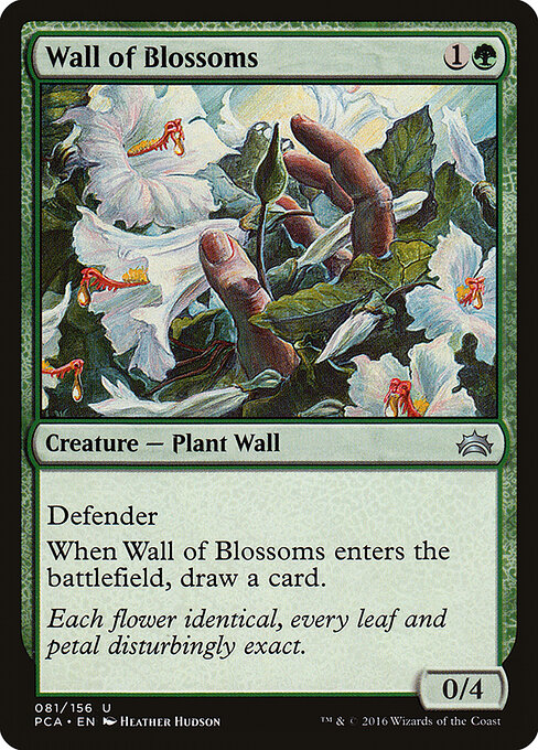 Wall of Blossoms card art