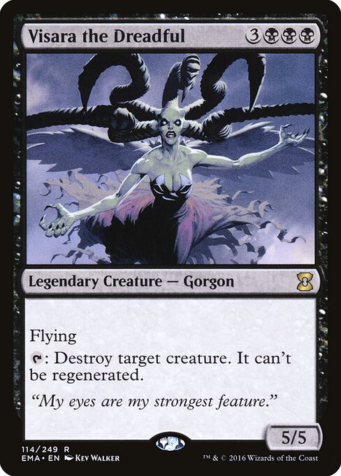 Visara the Dreadful card art