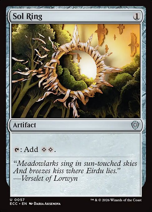 Sol Ring card art