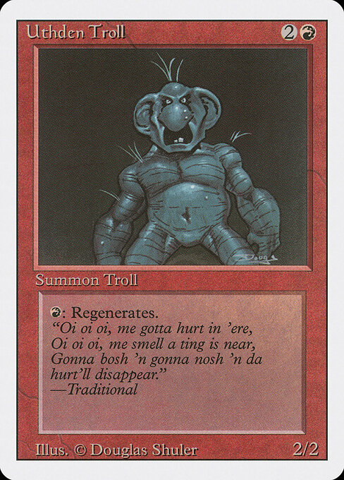 Uthden Troll card art