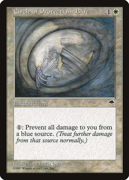 Circle of Protection: Blue card art
