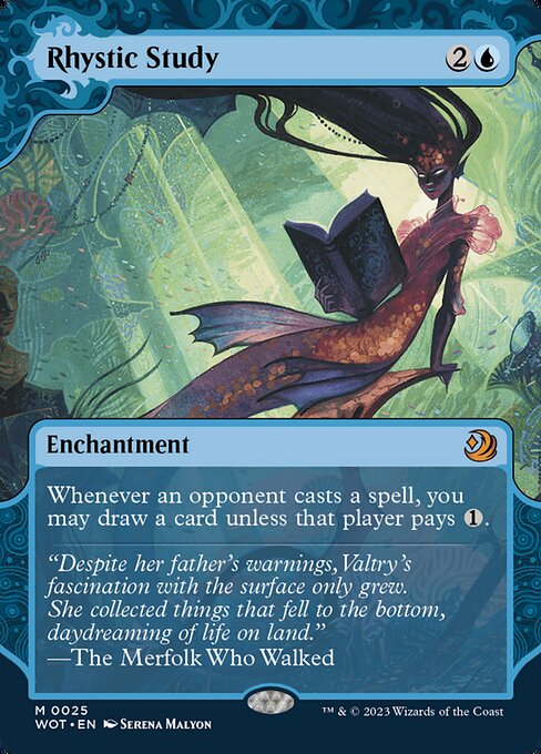 Rhystic Study card art