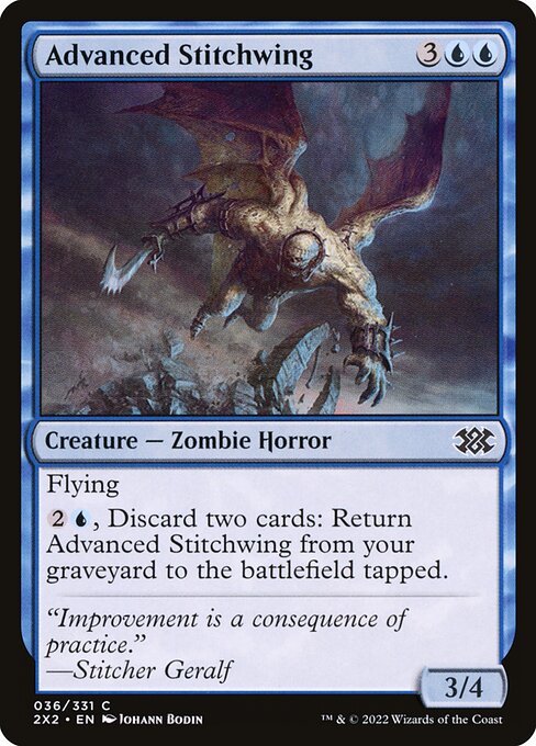 Advanced Stitchwing card art