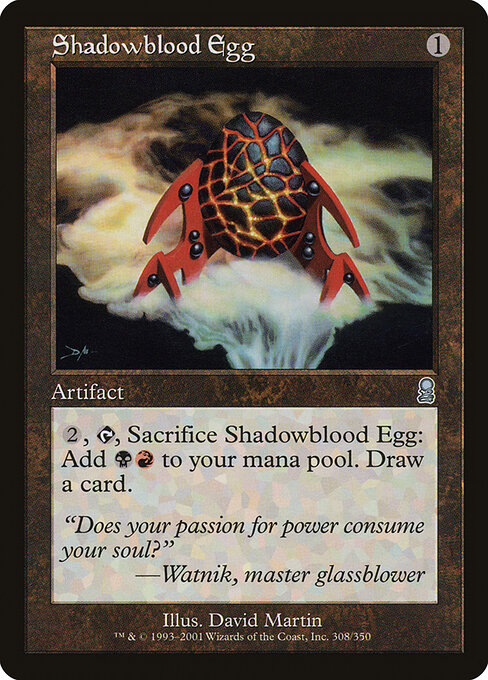 Shadowblood Egg card art