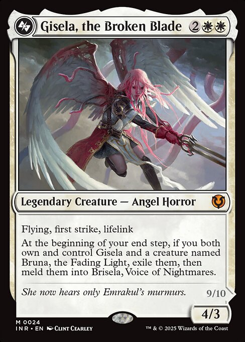 Gisela, the Broken Blade card art