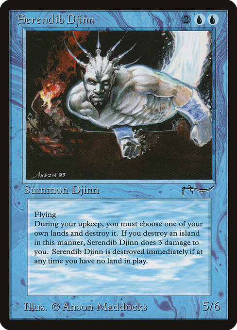 Serendib Djinn card art