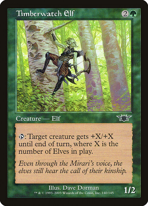 Timberwatch Elf card art