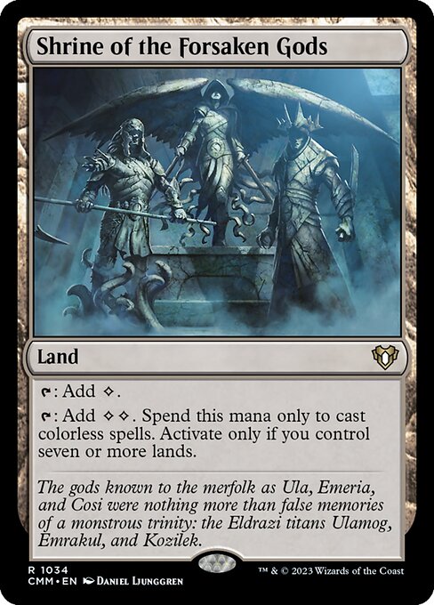 Shrine of the Forsaken Gods card art