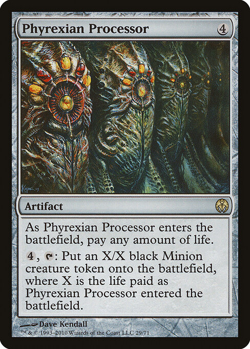 Phyrexian Processor card art