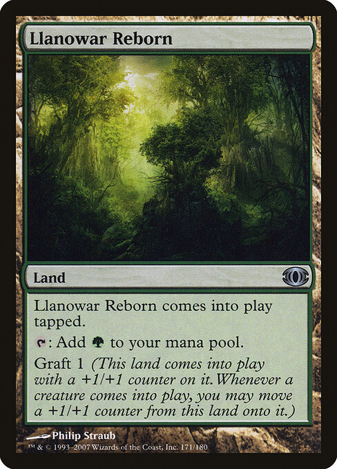 Llanowar Reborn card art