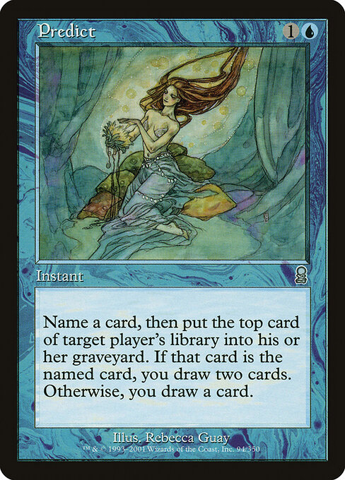 Predict card art