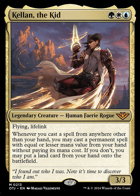 Kellan, the Kid card art