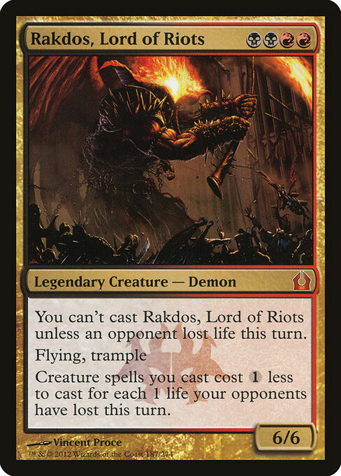 Rakdos, Lord of Riots card art