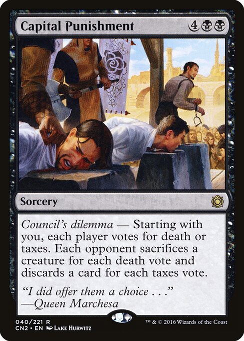 Capital Punishment card art