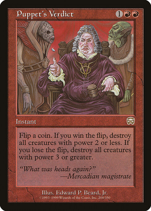 Puppet's Verdict card art