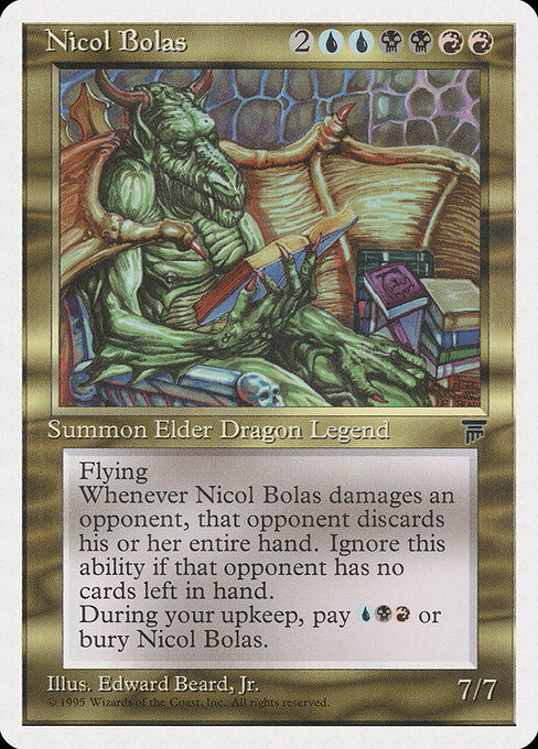 Nicol Bolas card art