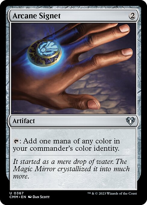 Arcane Signet card art