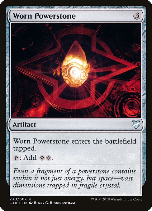 Worn Powerstone card art