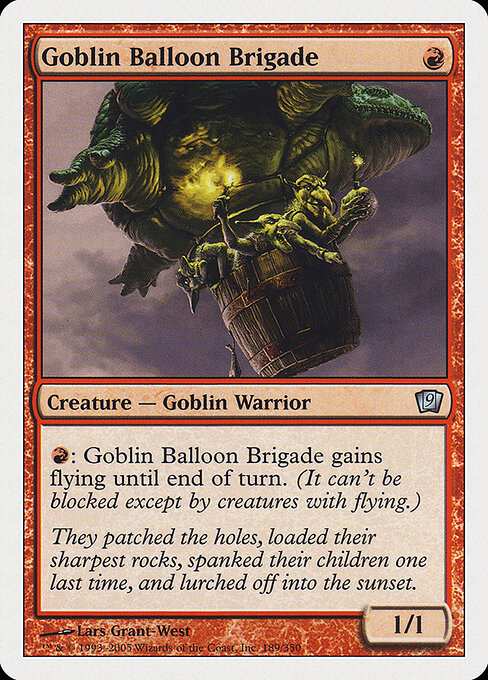 Goblin Balloon Brigade card art