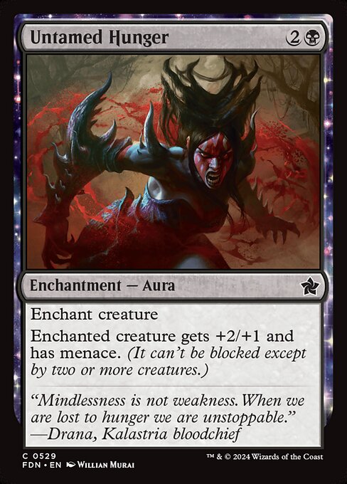 Untamed Hunger card art