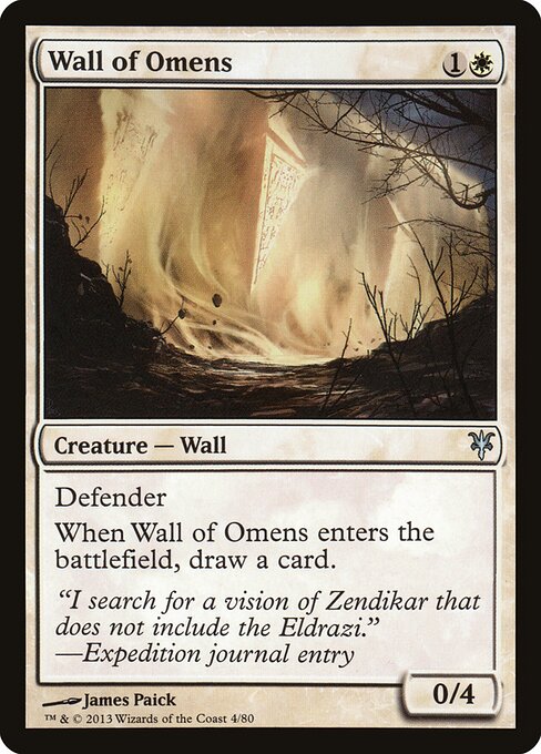 Wall of Omens card art