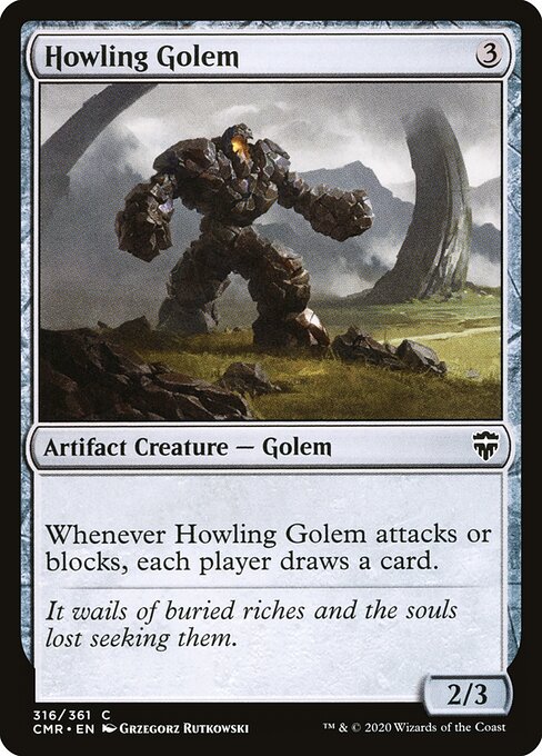 Howling Golem card art