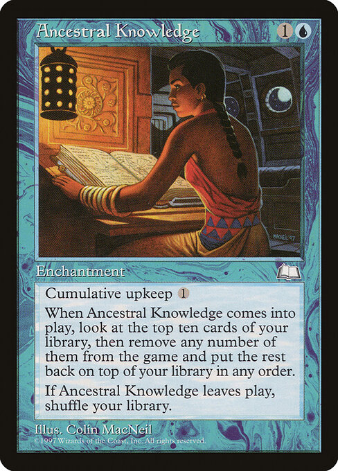 Ancestral Knowledge card art
