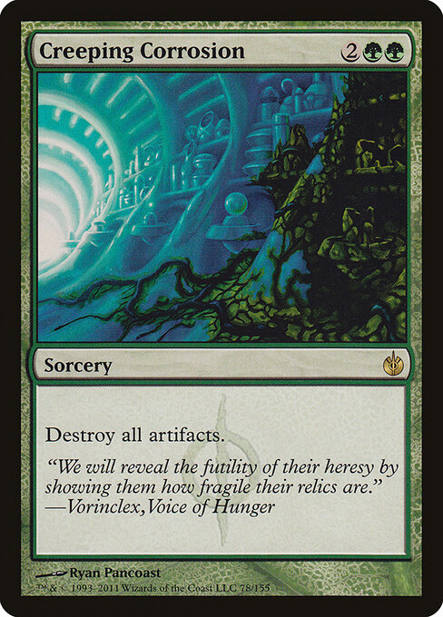Creeping Corrosion card art